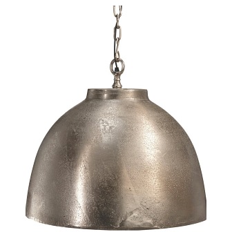 MASYWNA LAMPA WISZĄCA ROCHESTER 60 CM SREBRNA